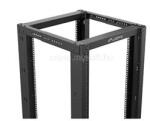 Lanberg 19" 32U 600x800 szabadon álló rack keret, fekete V2 (OR01-6832-B) (OR01-6832-B)