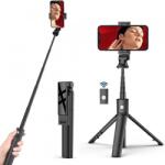 Techsuit Selfie Stick Bluetooth Techsuit K22, Universal (Negru)