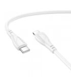 BOROFONE Cablu Date si Incarcare USB-C - USB-C Borofone BX121 Energy, 60W, 1m, Alb - evomag