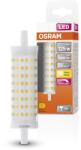 OSRAM LED izzó, R7s, Szabályozható, 15W (125W), 2000 lm, 118 mm, Meleg fény (2700K), E energiaosztály