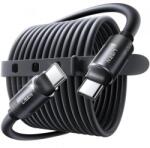 Lisen Cablu Date si Incarcare USB-C - USB-C Lisen L115 YL0125040001, 100W, 3m, Negru