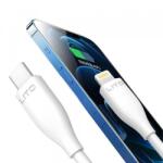 Lito Cablu Date si Incarcare USB-C - Lightning Lito LD03, 60W, 1m, Alb