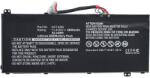 DRL Kompatibilis akkumulátor Acer modell AC14A8L, 3 cella, 11.4V, 4600mAh, Aspire VN7-571, VN7-571G, VN7-572, VN7-572G, VN7-572TG, VN7-591G, VN7-5-79, VN7-5-7 791G, VN7-792G, VN7-793G, VX5-591G, Spin 3 SP