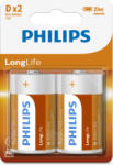Philips Longlife elem 2 db D R20 mono 1.5V