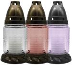  Temetői üveg 17 cm-es betéttel 30g 9h. színkeverék