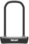 OnGuard Kerékpárzár Neon 8155BL, U-Lock, 2 kulcs, Acél, 140x90 mm, Fekete/Szürke (ONG-8155BL)