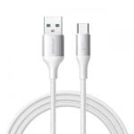 JOYROOM Cablu Date/Incarcare Joyroom S-A28 Flash, USB-A - USB-C, 30W, 2m (Alb)