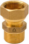 ERMETIQ Sárgaréz CW617N hollanderes csatlakozó egyenes 3/4"KB, ER-RH34MF (ER-RH34MF)