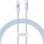 Baseus Cablu Date si Incarcare USB-C - Lightning Baseus Gem P10373001311-00, 20W, 1m, Albastru