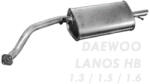 Edex 05.10 - Kipufogó hátsó dob DAEWOO LANOS 1.3, 1.5, 1.6 (2000-2003) (E05_10)