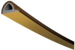Trelleborg TLT ablak- és ajtótömítések, P 6 H profil, 9 × 5, 5 mm, barna, 2 × 3 m (148793)