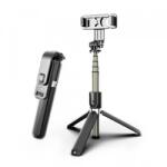 Techsuit Selfie Stick Bluetooth Techsuit L03, Universal (Negru)