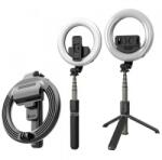 Techsuit Selfie Stick Bluetooth Techsuit L07, Universal (Negru)