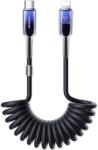 JOYROOM Cablu Date/Incarcare Joyroom S-A43 Crystal, USB-C - Lightning, 30W, 1.5m (Negru)