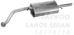 Edex 05.09 - Daewoo Lanos kipufogó hátsó dob (E05_09)