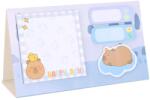 STRIGO Notes adeziv Strigo SSN0421, Motiv Capybara, Albastru pastel (SSN043)
