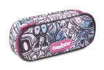 CARIOCA Penar Carioca Pouch Comics, Albastru cu roz (SKE096) Penar