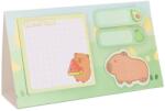 STRIGO Notes adeziv Strigo SSN046, Motiv Capybara, Galben pastel (SSN046)
