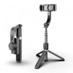 Techsuit Selfie Stick Bluetooth Techsuit L08, Universal (Negru)