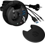 RaidSonic Hub, ICY BOX, USB 3.2 Gen 1, fekete, 230 V