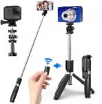 Techsuit Selfie Stick Bluetooth Techsuit L02, Universal (Negru)