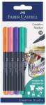 Faber-Castell Marker creativ Faber-Castell FC160704, 1.5 mm, 4 culori/set (FC160704)