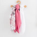 New Baby Muslin nappy New Baby 60x80 cm 3 pieces GIRL (56179-NBega-60x80-holka) - vexio