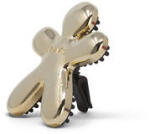 Mr&Mrs Fragrance Niki ORIENTAL 6x7 cm Reincarbabil Gold chrome (JNIKIBX007V00) - vexio