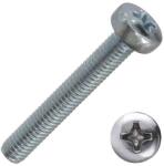  Metrikus D-fejű Csavar - Horganyzott Acél - M5x16 - 10 db (3902311)