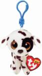 TY Toys Breloc TY Toys Beanie Boos - Dalmațian Luther, 8.5 cm (TY35254)