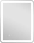 HomCom Oglindă de Baie LED Touch cu Lumină Dimmabilă, la 3 Temperaturi și Antiaburire, 70x90 cm