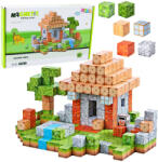 Lean Toys Mágneses építőkockák, kockák, négyzet alakú világ, 3D, 312 db (5905991087984)