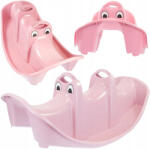 Mochtoys Mochtoys: Krokodil alakú műanyag libikóka - Rózsaszín (12803)