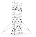 CAGSAN gurulóállvány Protube SN (180)-Munkamagasság: 6, 4m (CAG- SN440 (180)) - pepita