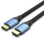 Vention HDMI/M -> HDMI/M (4K, HD, Alu, kék), 3m, kábel