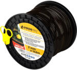 Strend Pro Garden Fűkasza damil, Strend Pro Garden Premium SawLine, 3, 0 mm, 142 m, sötétbarna, fogazott, nagy szilárdságú, kopásálló, tekercses (TC1111162)