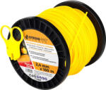 Strend Pro Garden Fűkasza damil, Strend Pro Garden ProCom Force, 2, 4 mm, 100 m, sárga, kerek, kopásálló, szakadásálló, túlmelegedésálló, tekercses (TC111809)