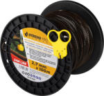 Strend Pro Garden Fűkasza damil, Strend Pro Garden Premium SawLine, 2, 7 mm, 100 m, sötétbarna, fogazott, nagy szilárdságú, kopásálló, tekercses (TC1111159)