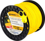 Strend Pro Garden Fűkasza damil, Strend Pro Garden ProCom Force, 3, 0 mm, 168 m, sárga, kerek, kopásálló, szakadásálló, túlmelegedésálló, tekercses (TC111956)