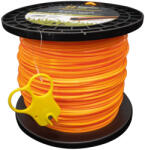 Strend Pro Garden Fűkasza damil, Strend Pro Garden ProCom Plus, 2, 7 mm, 100 m, narancssárga, szögletes, kopásálló, szakadásálló, túlmelegedésálló, tekercses (TC111830)