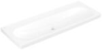 Villeroy & Boch Skyla beépíthető mosdó túlfolyó nélkül, 1200 x 460 mm, Stone White CeramicPlus 5A51C3RW (5A51C3RW)