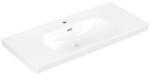 Villeroy & Boch Skyla beépíthető mosdó túlfolyóval, 1000 x 460 mm, Fehér Alpin CeramicPlus 5A51A5R1 (5A51A5R1)