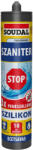 Soudal Szaniter szilikon STOP (penészálló), átlátszó 280ml 172541 (172541)