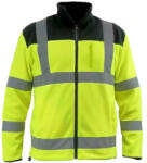 Dedra BH80P3-XXXL Munkavédelmi Fényvisszaverős Polár pulcsi láthatósági sárga-kék XXXL (BH80P3-XXXL)