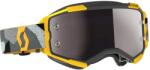 SCOTT Fury CH motokrossz szemüveg szürke-sárga, ezüst tükrös plexivel