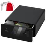 Adler Seif biometric cu amprenta, 17L, negru (AD_1044)