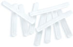 Handy Batoane de lipit transparente - 11 mm - 10 buc/pachet (11109A)