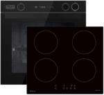 TESLA BO900FBSA beépíthető sütő, Air Fryer funkció, GŐZ + Tesla HI6401MB beépíthető indukciós főzőlap