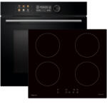 TESLA BO940MB beépíthető sütő, AirFryer funkció + Tesla HI6401MB beépíthető indukciós főzőlap