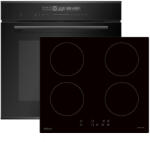 TESLA BO920MBP beépíthető sütő, pirolitikus, AirFryer funkció + Tesla HI6401MB beépíthető indukciós főzőlap